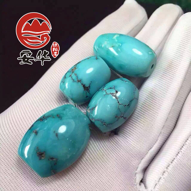 如何避免把绿松石珠串盘花？
